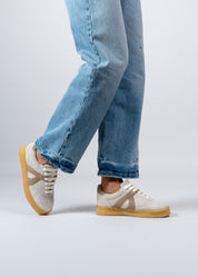 PERSIS - BUTTER WASHED SUEDE SNEAKER