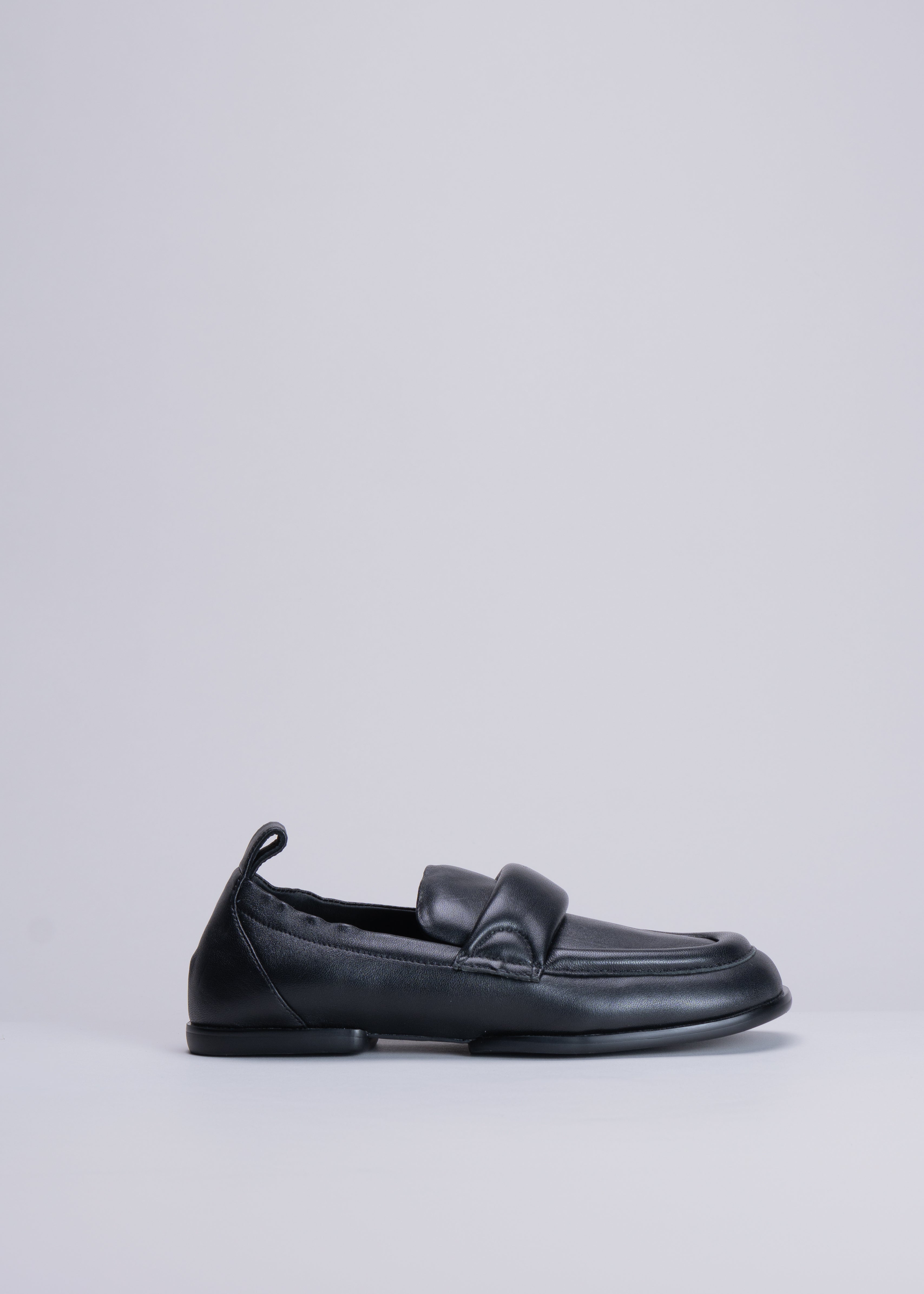 NEWPORT - BLACK NAPPA LEATHER LOAFER