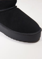 MINSK - ANKLE BOOTS BLACK VELOUR