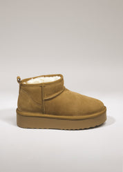 MURASI - ANKLE BOOTS CAMEL VELOUR