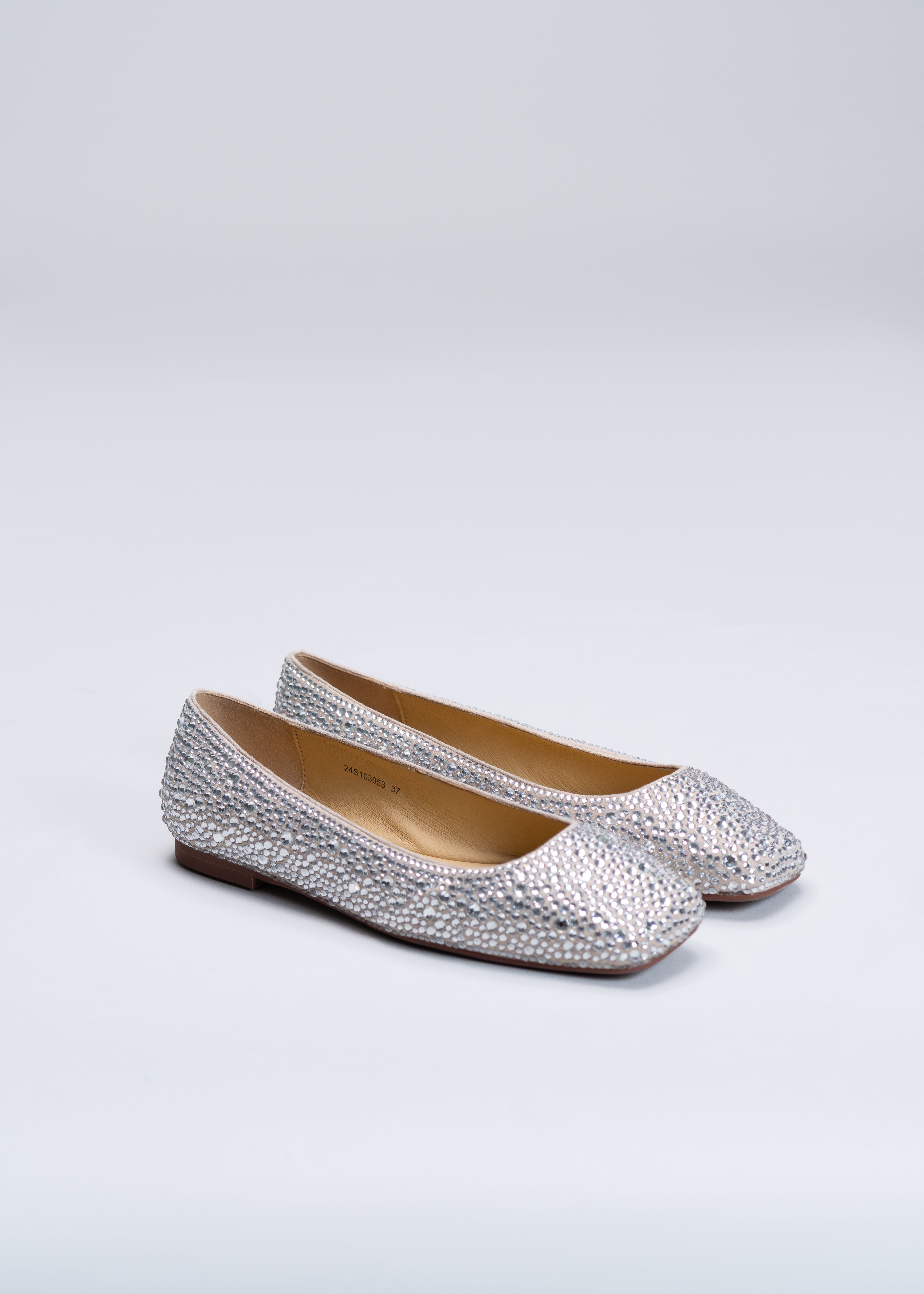 PANAMA - TAUPE FLATS WITH CRYSTALS