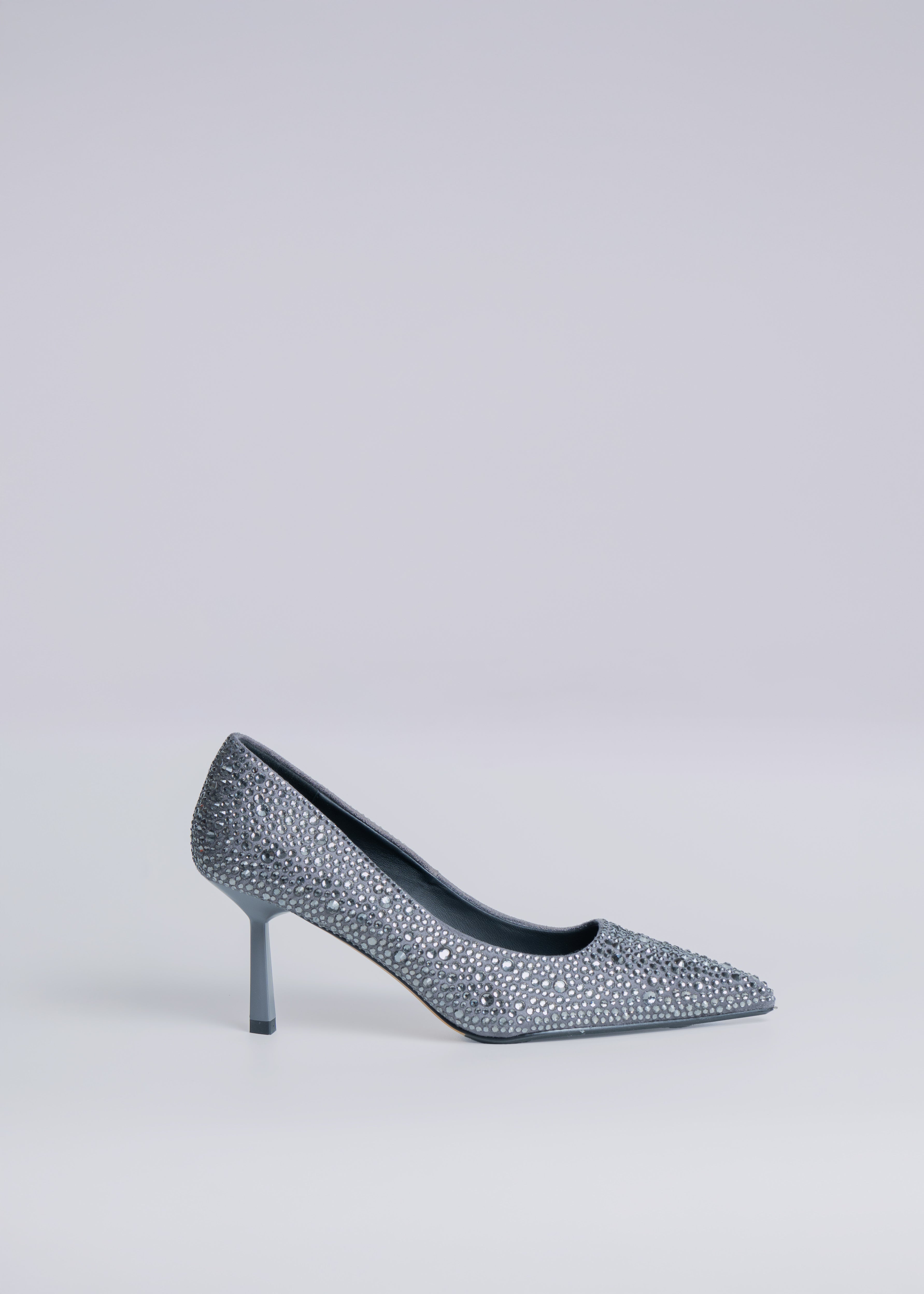 PAOLINA - GRAPHITE PUMPS WITH CRYSTALS