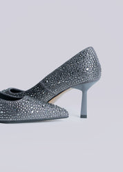 PAOLINA - GRAPHITE PUMPS WITH CRYSTALS